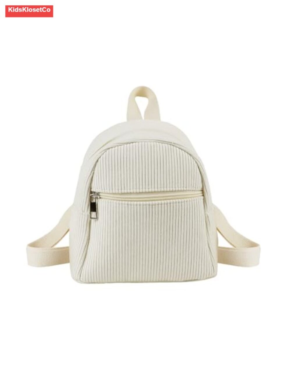 Corduroy Small Backpack Mini Backpack Purse Adjustable Straps Women Travel